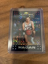 2007-08 Topps Chrome #62 Cliff Hagan X-Fractor /50 HOFer
