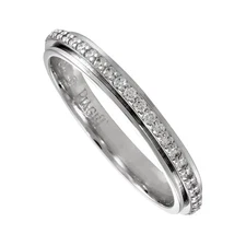 Piaget Ladies White Gold Possession Wedding Ring, Size 58
