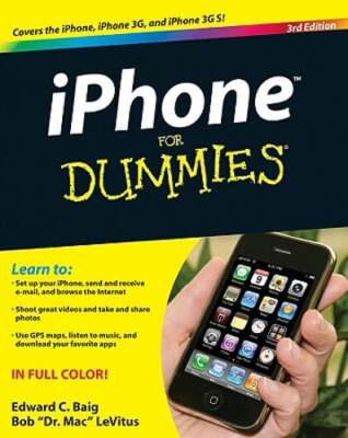 iPhone for Dummies by Edward C Baig: Used