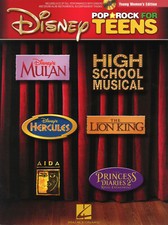 DISNEY POP  ROCK FOR TEENS Young Women's Ed  CD