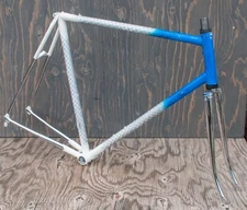 NOS Vintage Benotto 58cm Road Bike FRAME & FORK Columbus Tour Bicycle Campagnolo