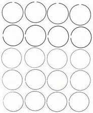 Premiumium Piston Rings  Mahle Original  42306CP