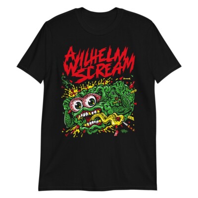 A Wilhelm Scream Band Music Tour Retro Cotton Black All Size T Shirt UR245