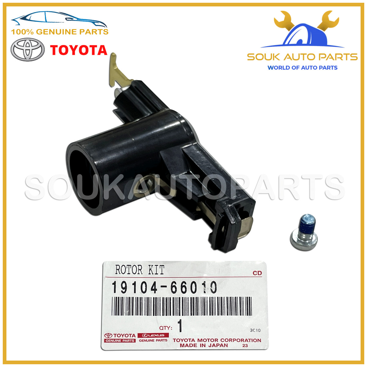 19104-66010 Genuine Toyota ROTOR KIT 1910466010 OEM For Land 