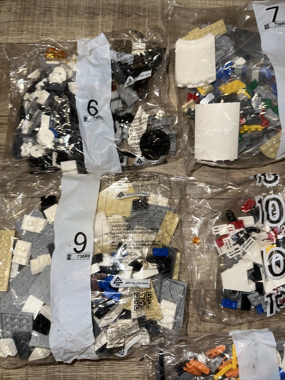 LEGO Ideas NASA Apollo Saturn V (21309) Has Bags 612 NO