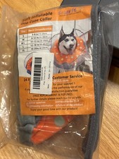 MEDIUM DOG Donut Protective Soft Inflatable Collar Pet Recover Cone Collar 9-12"