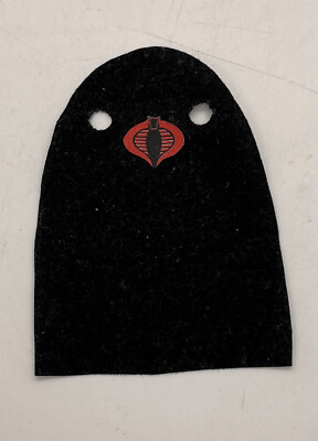 GI Joe Cobra Dr Mindbender Custom Cape W/ Red Cobra Logo G.I. Joe