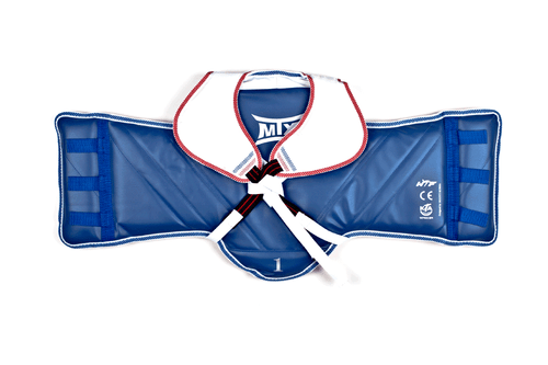Protector de pecho reversible MOOTO MTX TaekwonDo WTF/CE/KTA aprobado - Imagen 7 de 11