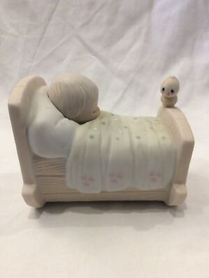 Precious Moments Blessed Are The Pure In Heart New Baby/Sweet Bird Figurine 1979