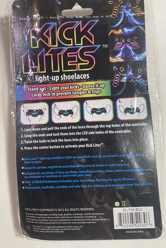 KICK LITES light-up shoelaces - Picture 2 of 2