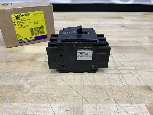 Schneider Electric QOU3405283 Square D 3POLE 40AMP 240V Mini Circuit Breaker - Picture 11 of 12