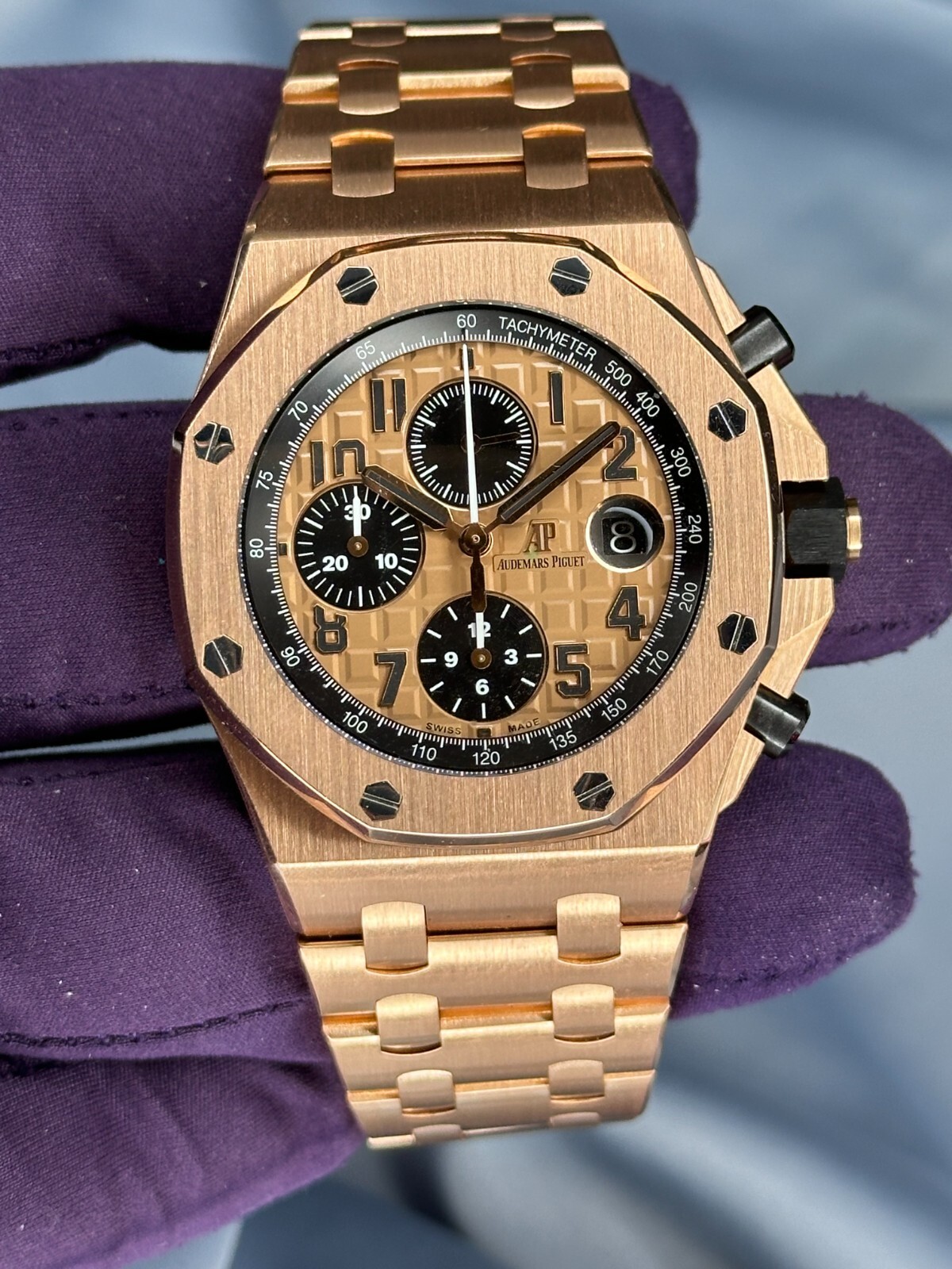 Audemars Piguet Royal Oak Offshore Chronograph 26470OR Gold Brick