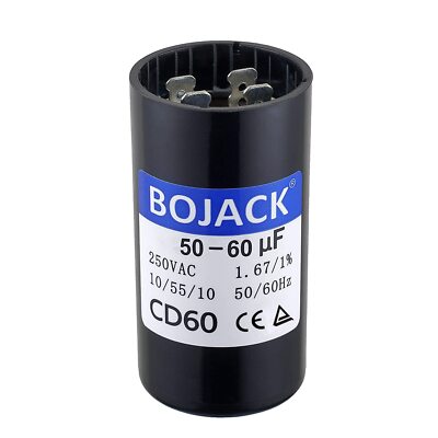 PATIKIL Motorstartcondensator 130-156uF/Mfd 125V 50/60Hz CD60 condensator gangcondensator motorstarter voor elektromotor PATIKIL Motorstartcondensator 130-156uF/Mfd 125V 50/60Hz CD60 condensator gangcondensator motorstarter voor elektromotor