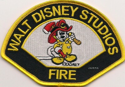 Disney - Walt Disney Studios Fire, California  (4.5'' x 3.25'' size)  fire patch