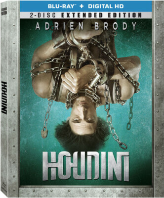 Houdini - 2 Disc Extended Edition [Blu-ray + Digital HD], DVD, Adrien Brody,Kris
