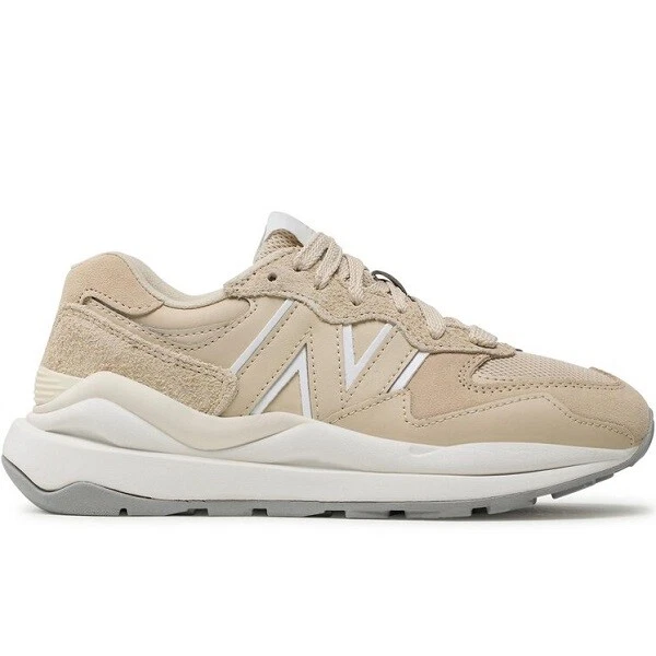 WMNS New Balance 574 Sandstone W5740STD W Beige Blanco Informal Zapatos Tenis Foto 2 de 4