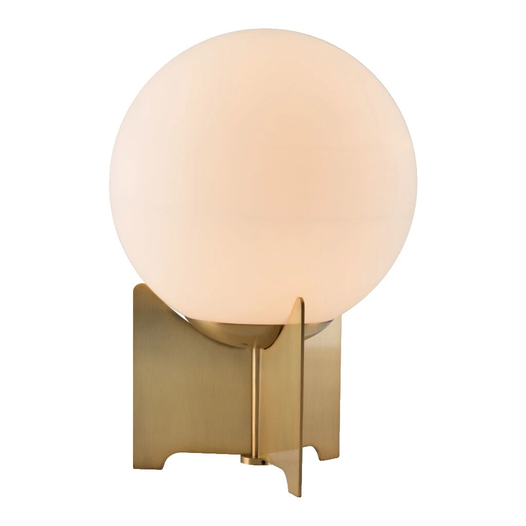 Brass White Contemporary Lamp Shades