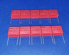 10pcs NEW WIMA MKS4 1uF 250V 10 15mm HI END TUBE AMP CAPACITORS FOR AUDIO 