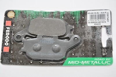 Kit Pastiglie Freno Ferodo Per Piaggio Beverly 250 Anteriore E Posteriore (2004-2007)