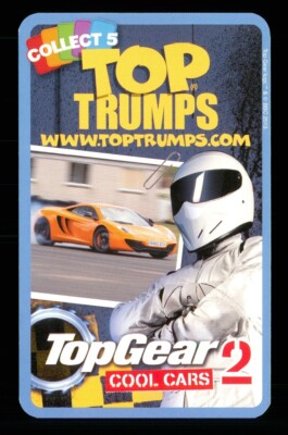 Top Gear 2 Cool cars Info card   Select Single card from list   T20d