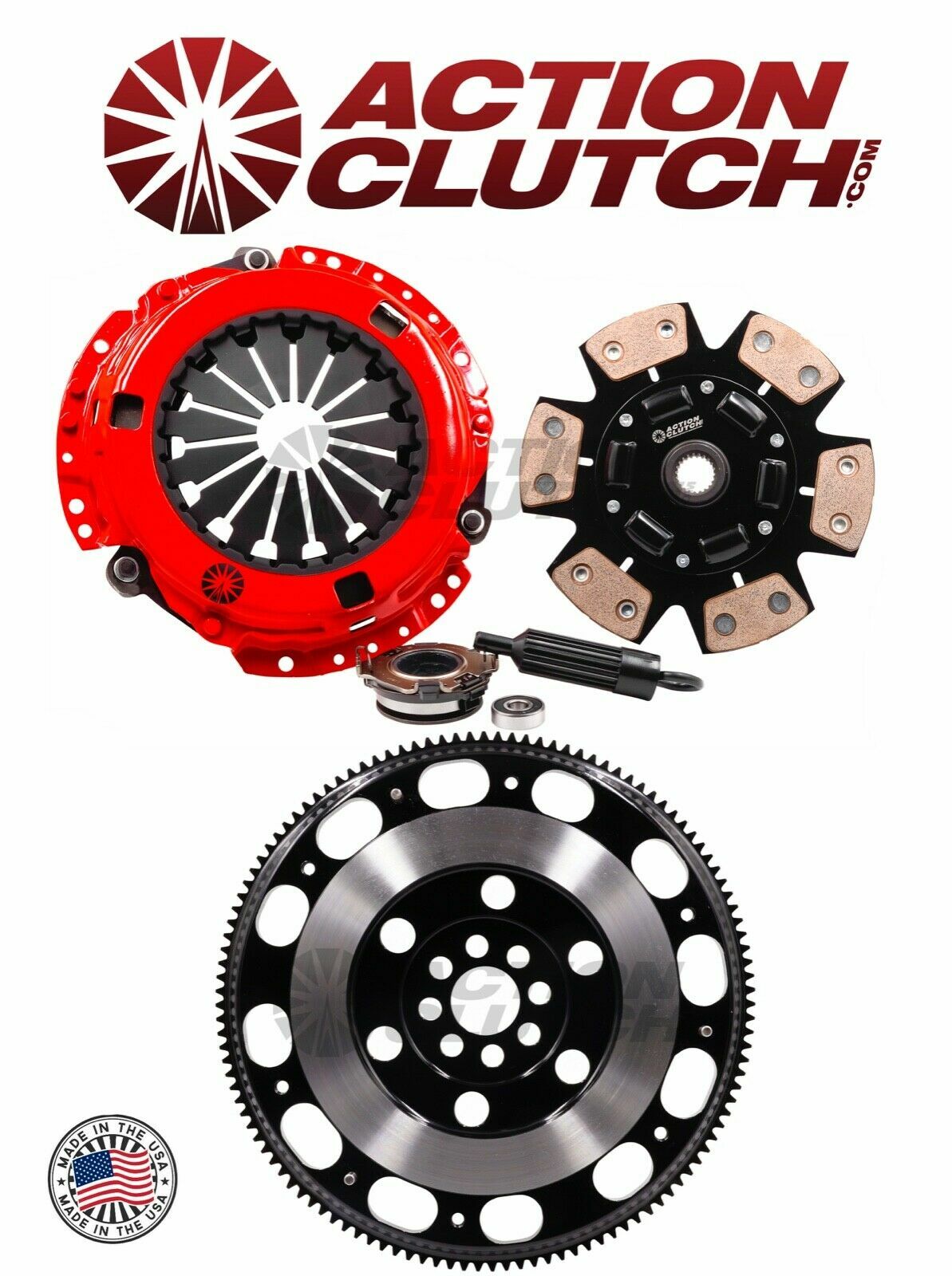 Action Clutch Stage 3 Clutch Kit (1MS) for Mazda 6 2003-2007 3.0L DOHC (Duratec 30) (ACR-0844) main image 1