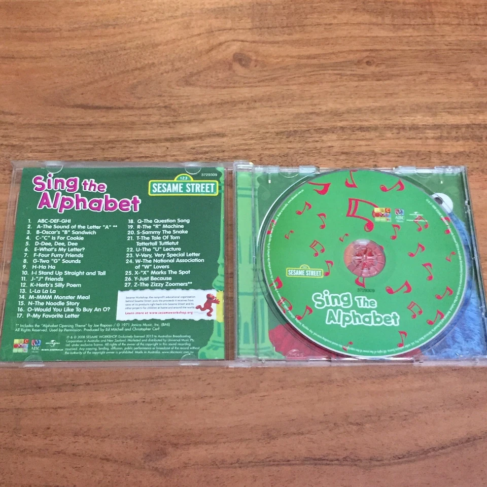 Sing the Alphabet by Sesame Street (CD, Mar-2013 ABC) Import Australia ABC Music - Image 2 of 4
