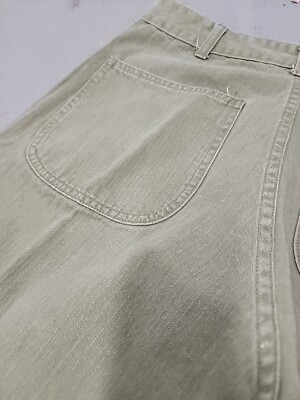 Original WW2 USMC HBT Trousers Pants Marine Corps Herringbone