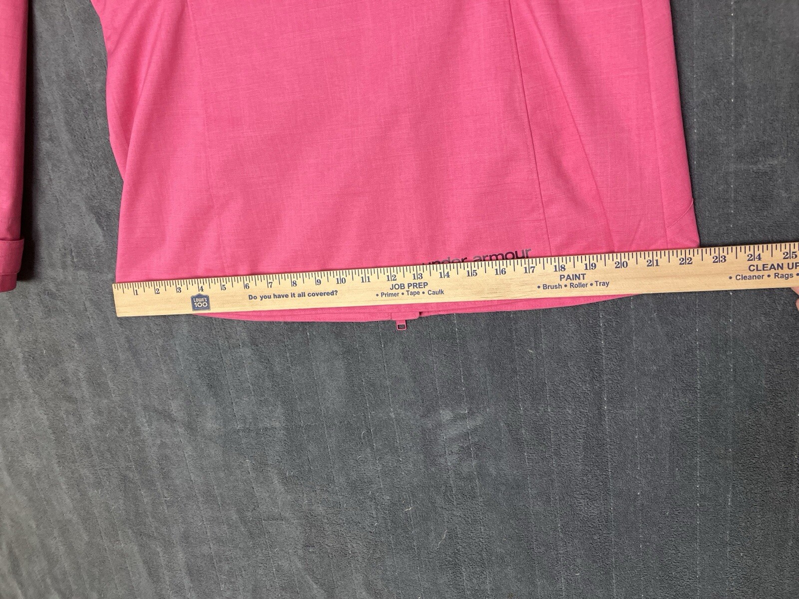 Under Armour Jacket Women’s Large Pink Full Zip Lined Rain Windbreaker Coat thumbnail 20