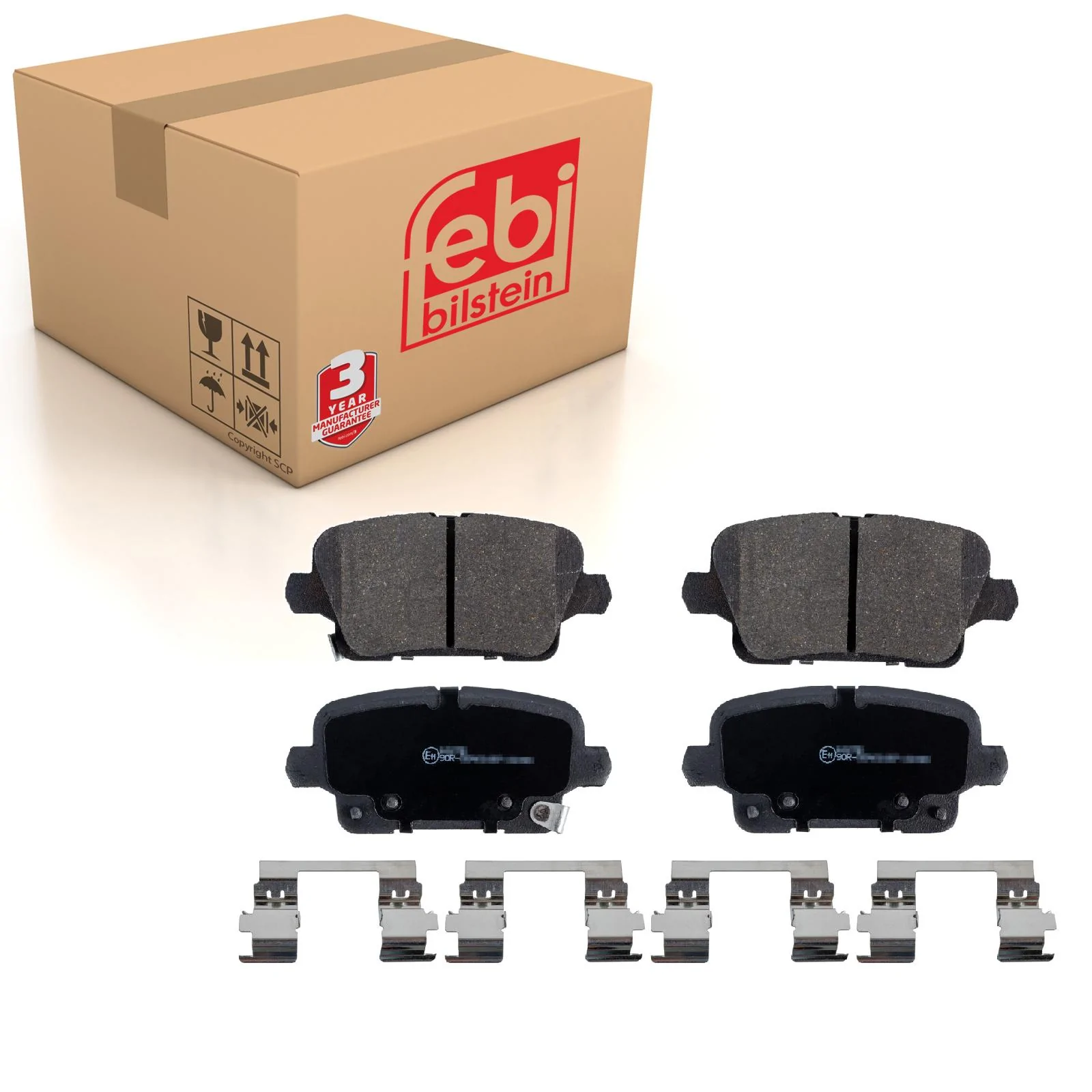 Febi Brake Pad Set - 16983 - Image 9