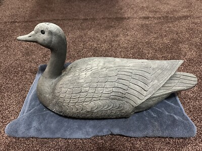 Vintage Flambeau Canada Goose Decoy 23” Nice Shape Weather Faded