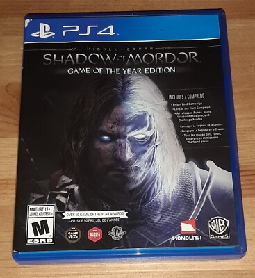 Middle-Earth: Shadow of Mordor - Game of the Year Edition (PlayStation 4 / PS4)
