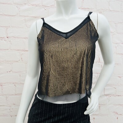 Forever 21 Gold Sequin Skirt Forever 21 Silver Sequin Mini Skirt