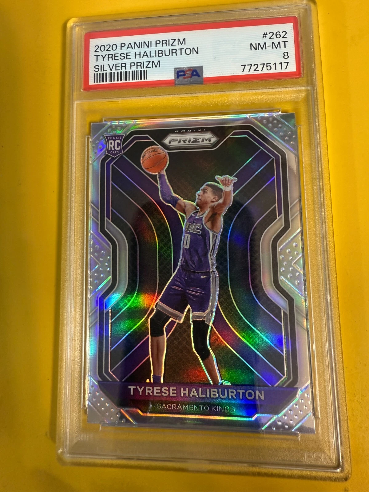 Tyrese Haliburton trading card