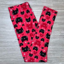 Pink Kitty Cats Soft Print Leggings