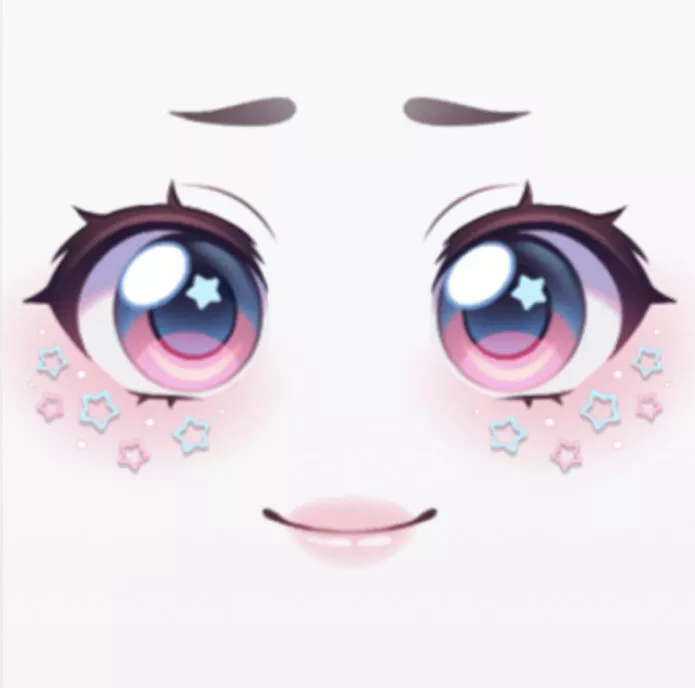 ✨ Cute Face [EYE COLOR CHANGEABLE] ✨'s Code & Price - RblxTrade