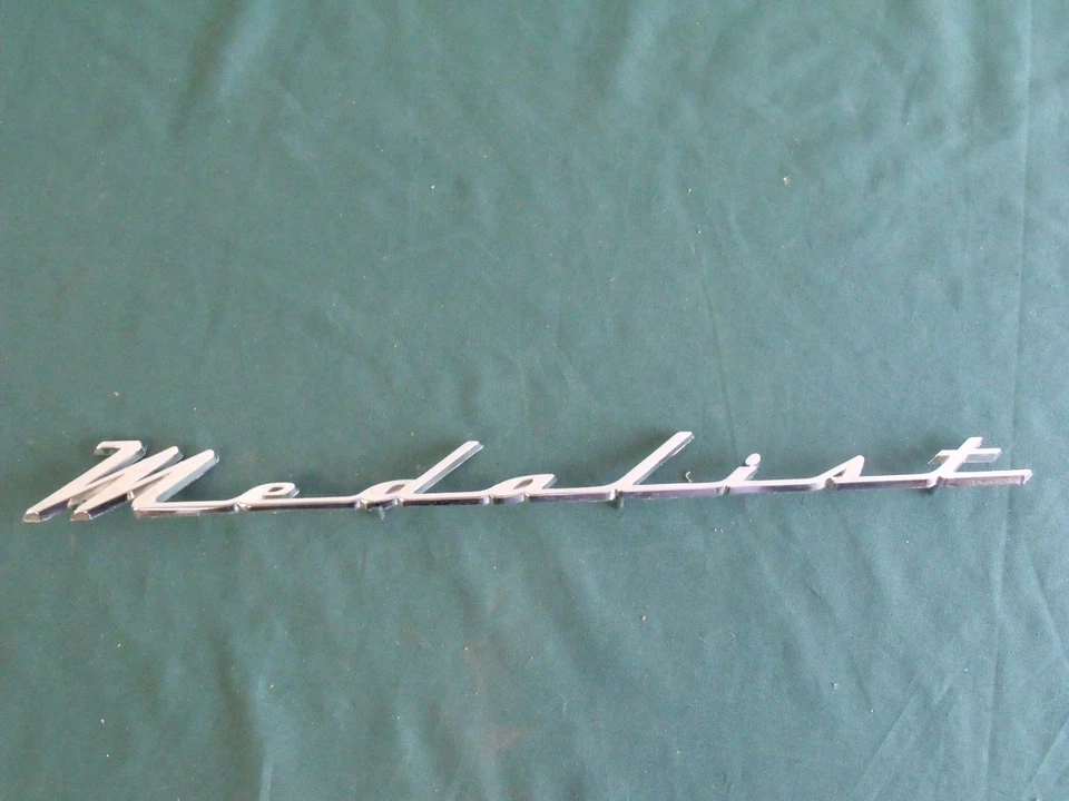 Placa de identificación Mercury Medalist 1956 nuevo de lote original FoMoCo 56 Foto 2 de 4