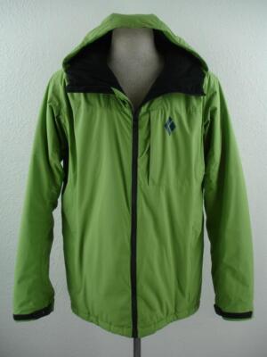 Men's M Black Diamond Pursuit Hoody Green Ski Snowboard Jacket Insulated  Parka