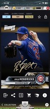 [DIGITAL CARD] 2019 Topps Bunt KYLE HENDRICKS Gold Base Award Sig, CHICAGO CUBS