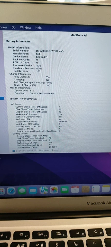 Apple MacBook Air 13" 2015 · i5 · 4GB · 250GB, photo 2 of 5