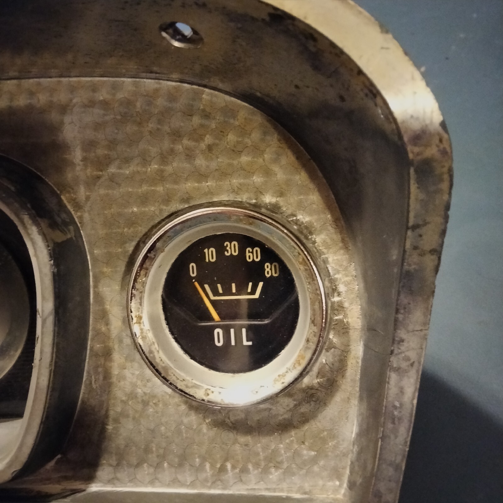 1965 1966 Ford F100 Custom Cab Sweep Instrument Cluster Bezel