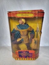 Mattel 1995 Disney Hunchback of Notre Dame Phoebus Doll New Vintage Damaged Box