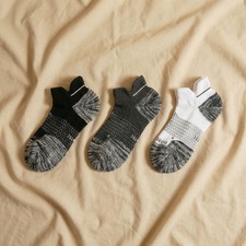  3-Pack Bombas Unisex Running Ankle Socks Size L