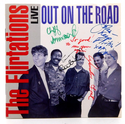 CD Autographed The Flirtations Live Out On The Road 1992 FL1002 Flirt Records