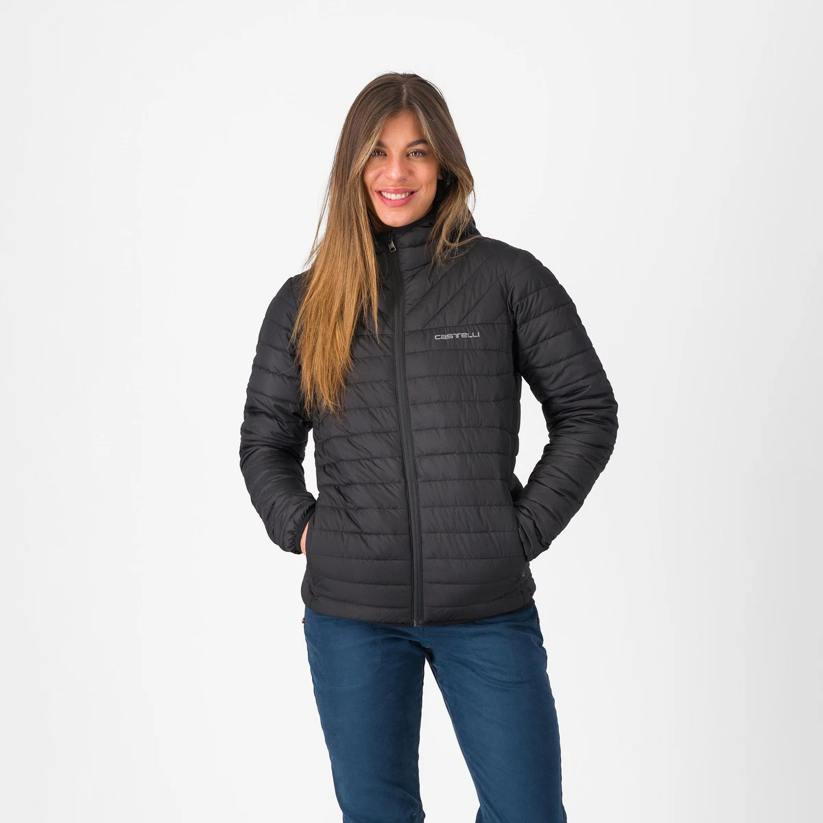 Salomon Outline Hooded Insulator Jkt W Moonscape Dames donsjassen