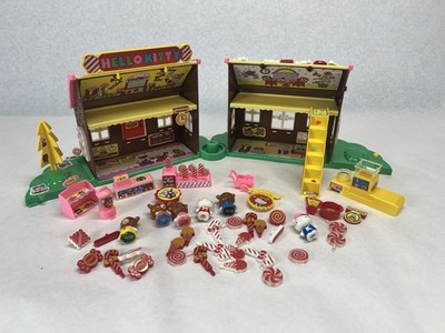 RARE Vintage 1984 Sanrio Hello Kitty Candy House Playset w