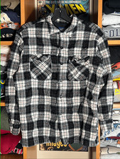 Vintage Pendleton Men’s Loop Collar Flannel Plaid Board Shirt
