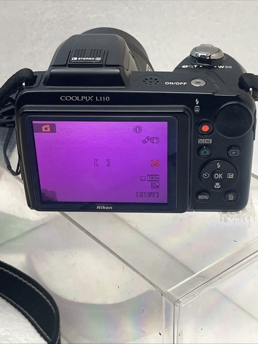 Nikon COOLPIX L110 12.1MP 15x Digital Camera | eBay