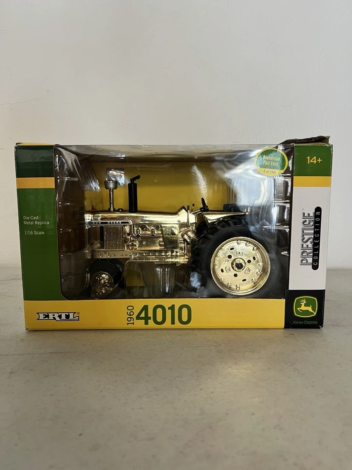 1/16 1960 John Deere 4010 Diesel Tractor Narrow Front Prestige Gold 1 of 250 - Image 2 of 4