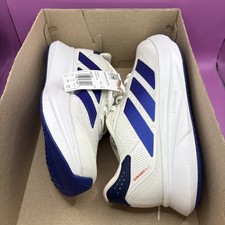 New adidas Duramo SL 2 Men's Running Shoes JR4395 White/Lucid Blue - Men s US8