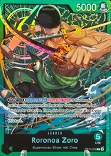 • Roronoa Zoro • OP12-020 Alternate Art Leader Holo Foil One Piece TCG NM